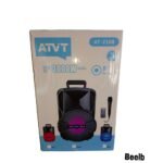 Atvt AT-2108 Bluetooth Speaker: 8-inch Colorful Sound Experience