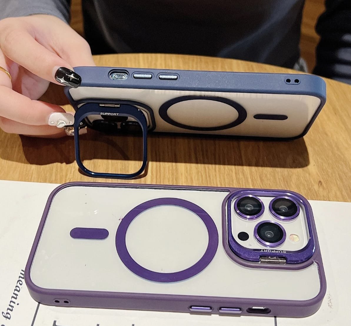 Cover Transparent iPhone Case with Camera Lens Protector Luxury – Available in Multiple Colors & Models - Image 4